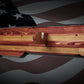 Walker Wood Gifts Gun Display Rustic Trump Lever Action Gun Display Faux Live Edge Knotty Pine Collectors Gift
