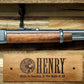 Walker Wood Gifts Gun Display Tradition Don't Tread on Me Lever Action Henry Shelf Acacia Wood Rifle Gun Display, Western Farmhouse Gift