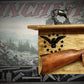 Walker Wood Gifts Gun Display Traditional 13 Star Eagle Winchester Aspen Lever Action Rifle Shelf Wall Display gift