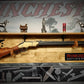 Walker Wood Gifts Gun Display Traditional 13 Star Eagle Winchester Aspen Lever Action Rifle Shelf Wall Display gift