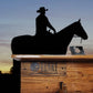 Walker Wood Gifts Gun Display Traditional Lever Action Henry Rifle Display Cabin Oak with Lock Collectors Gift