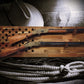 Walker Wood Gifts gun rack 50 Black Star Flag 2 Place Lever Action Rifle Cabin Acacia Display Collector Gift