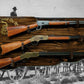 Walker Wood Gifts gun rack Lever Action Rifle Display Collectors Gift