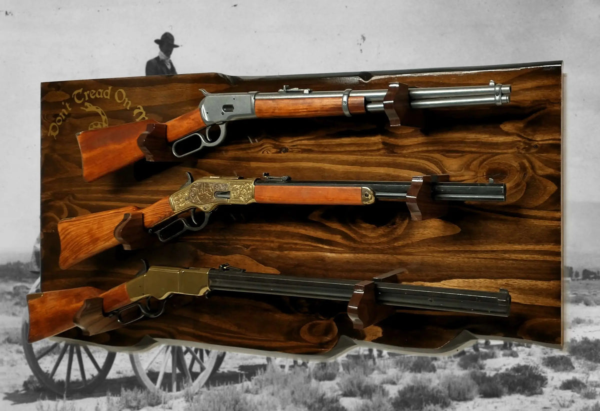 3 Gun Rack for Wall, Mantle or Trade Show 3 Gun Rack for Wall, Mantle or Trade Show