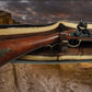 Walker Wood Gifts gun rack Live Edge Beautifully Rustic Black Walnut Vintage Kentucky Long Gun Musket Rifle Display Powder Horn Unique Gift