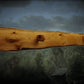 Walker Wood Gifts gun rack Rustic Live Edge Swamp Oak Musket Display Natural Knotty Grained Warm Gloss Finish Great Vintage Gun Collectors Gift