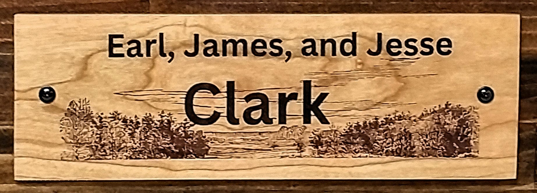 Walker Wood Gifts gun rack Rustic Unique 3 Place Shotgun Display Cabin Knotty Pine 50 Black Star Patriotic Collectors Gift