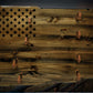 Walker Wood Gifts gun rack Rustic Unique 4 Place Lever Action Display Knotty Pine 50 Black Star Patriotic Collectors Gift