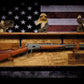 Walker Wood Gifts gun rack Tradition 50 Black Star Lever Action Aspen Henry Shelf Rifle Gun Display Western Farmhouse Gift