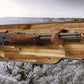 Walker Wood Gifts gun rack Traditional Lever Action Henry Rifle Display Cabin Acacia Décor Collectors Gift
