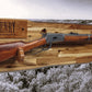 Walker Wood Gifts gun rack Traditional Lever Action Henry Rifle Display Cabin Acacia Décor Collectors Gift