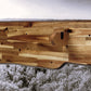 Walker Wood Gifts gun rack Traditional Lever Action Henry Rifle Display Cabin Acacia Décor Collectors Gift