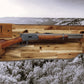 Walker Wood Gifts gun rack Traditional Lever Action Henry Rifle Display Cabin Acacia Décor Collectors Gift
