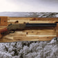 Walker Wood Gifts gun rack Traditional Lever Action Henry Rifle Display Cabin Acacia Décor Collectors Gift