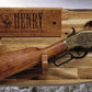 Walker Wood Gifts gun rack Traditional Lever Action Henry Rifle Display Cabin Acacia Décor Collectors Gift