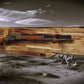 Walker Wood Gifts gun rack Traditional Lever Action Henry Rifle Display Cabin Acacia Décor Collectors Gift