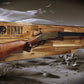 Walker Wood Gifts gun rack Traditional Lever Action Henry Rifle Display Cabin Acacia Décor Collectors Gift