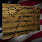 Walker Wood Gifts gun rack Unique Rustic 4 Place Lever Action Display Knotty Pine 13 Black Star Patriotic Collectors Gift