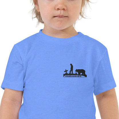 Walker Wood Gifts Heather Columbia Blue / 2T Toddler Short Sleeve Tee