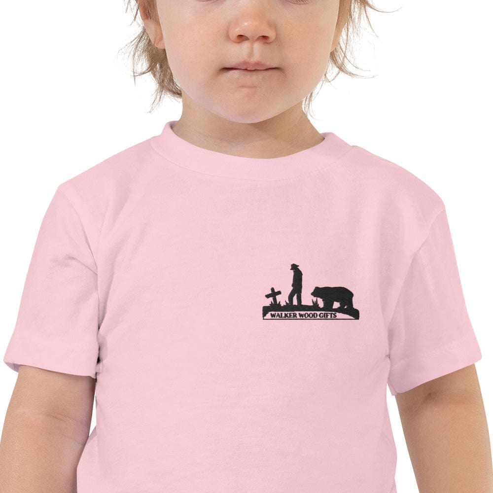 Walker Wood Gifts Pink / 2T Toddler Short Sleeve Tee