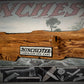 Walker Wood Gifts Rustic Don't Tread On Me Lever Action Winchester Rifle Display Faux Live Edge Oak Gun Rack Cabin Décor Collectors Gift