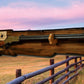 Walker Wood Gifts Rustic Knotty Pine Marlin Display For Lever Action Rifle Faux Live Edge Cabin Décor Collectors Gift