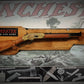 Walker Wood Gifts Rustic Lever Action Winchester Rifle Display Faux Live Edge Oak  Gun Rack Cabin Décor Collectors Gift