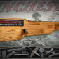 Walker Wood Gifts Rustic Lever Action Winchester Rifle Display Faux Live Edge Oak  Gun Rack Cabin Décor Collectors Gift