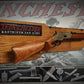 Walker Wood Gifts Rustic Lever Action Winchester Rifle Display Faux Live Edge Oak  Gun Rack Cabin Décor Collectors Gift