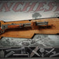 Walker Wood Gifts Rustic Lever Action Winchester Rifle Display Faux Live Edge Oak  Gun Rack Cabin Décor Collectors Gift