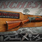Walker Wood Gifts Rustic Lever Action Winchester Rifle Display Faux Live Edge Oak  Gun Rack Cabin Décor Collectors Gift