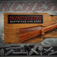 Walker Wood Gifts Rustic Lever Action Winchester Rifle Display Faux Live Edge Oak  Gun Rack Cabin Décor Collectors Gift