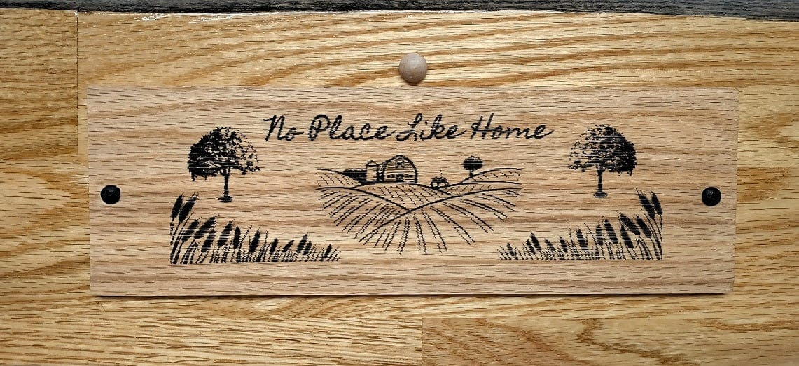 Walker Wood Gifts rustic quilt rack Rustic Cabin Oak Wall-Mounted Quilt Rack: "No Place Like Home" The Ideal Farmhouse Home Decor Gift