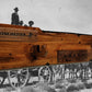 Walker Wood Gifts Rustic Winchester Lever Action Carbine Rifle Display Faux Live Edge Ranch Country Home Cabin Décor Collector Gift