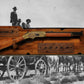 Walker Wood Gifts Rustic Winchester Lever Action Carbine Rifle Display Faux Live Edge Ranch Country Home Cabin Décor Collector Gift