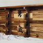 Walker Wood Gifts sword display 3-Tier Acacia Wall Display for Samurai Katana Deep Shelf Dojo Collectors Gift