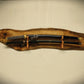 Walker Wood Gifts sword display Rustic 2 Tier Contoured Cherry and Rosewood Sword Rack Display Samurai Katana Great Collectors Gift