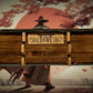 Walker Wood Gifts sword display Rustic 2 Tier Katana Sword Wall Display With Shelf Bushido Kanji Code Martial Arts Collectors Gift