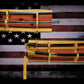 Walker Wood Gifts sword display Rustic Live Edge Sword N Sheath Duo Red Cedar Wall Sword Display Collectors Gift