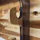 Walker Wood Gifts sword display Traditional 2 Tier Acacia Katana Wall Display Deep Shelf Dojo Collectors Gift