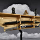 Walker Wood Gifts sword display Traditional 2 Tier Sword Rack/Shelf Display Beautiful Bushido Code Samurai Katana Great Collectors Gift