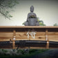 Walker Wood Gifts sword display Traditional Cabin Acacia Wall Shelf Samurai Wakizashi or Tanto Display Dojo Collectors Gift