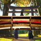 Walker Wood Gifts sword display TRADITIONAL KATANA BUSHIDO Acacia Wall Display Samurai Code with Deep Shelf Dojo Collectors Gift
