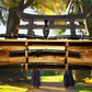 Walker Wood Gifts sword display TRADITIONAL KATANA BUSHIDO Acacia Wall Display Samurai Code with Deep Shelf Dojo Collectors Gift