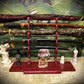 Walker Wood Gifts sword stands Beautiful 5 Tier Purple Heart Katana Wakizashi Sword Display Stand A Perfect Gift for Martial Arts Collectors Dojo Enthusiasts