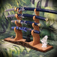 Walker Wood Gifts sword stands Handcrafted 4-Tier Samurai Sword Stand | Live Edge Maple & Brazilian Cherry