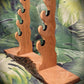 Walker Wood Gifts sword stands Handcrafted 4-Tier Samurai Sword Stand | Live Edge Maple & Brazilian Cherry
