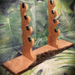 Walker Wood Gifts sword stands Handcrafted 4-Tier Samurai Sword Stand | Live Edge Maple & Brazilian Cherry