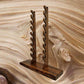 Walker Wood Gifts sword stands Large Professional 9-Tier Katana Sword Stand Exotic Rosewood Collectors Gift