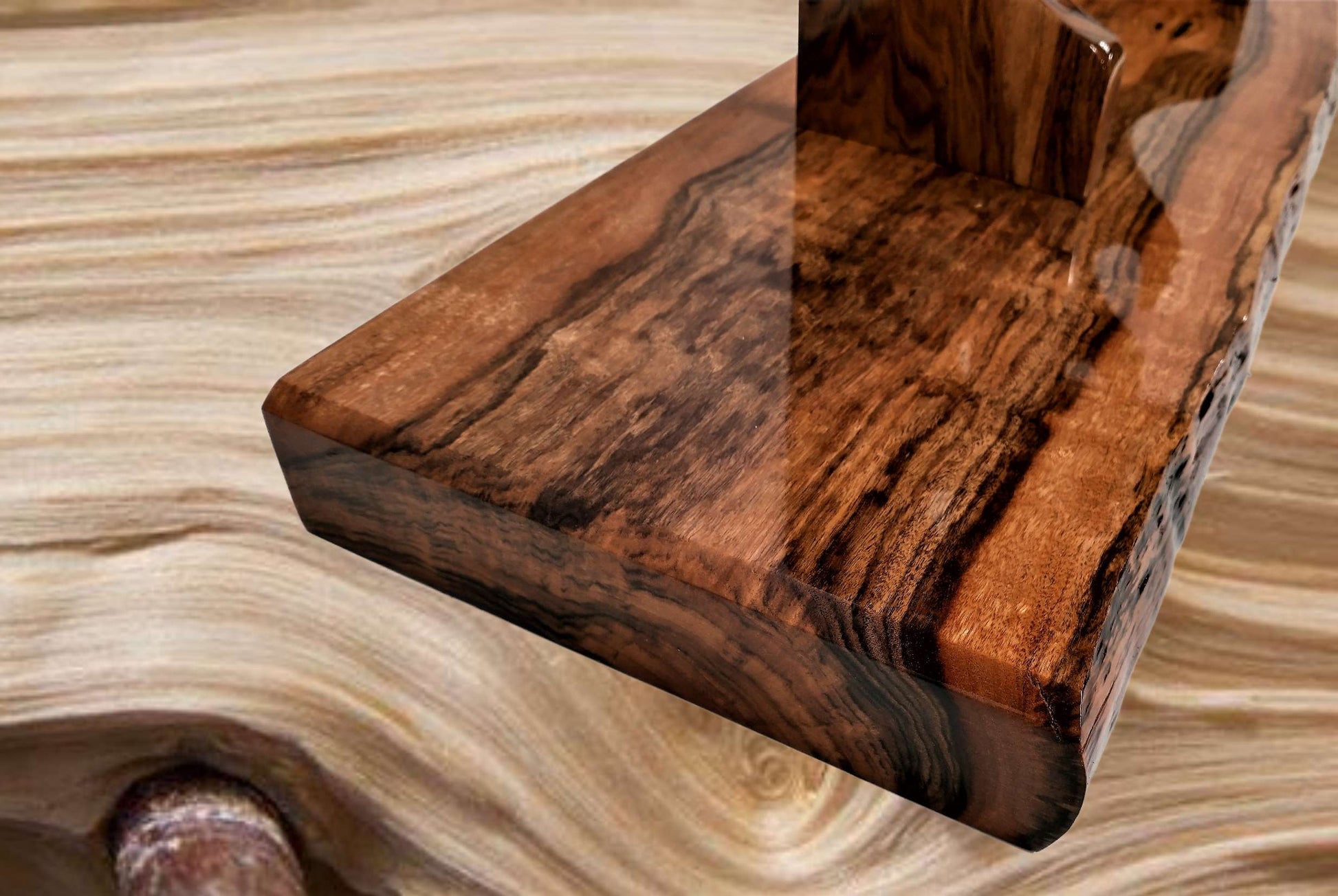 Walker Wood Gifts sword stands Large Professional 9-Tier Katana Sword Stand Exotic Rosewood Collectors Gift